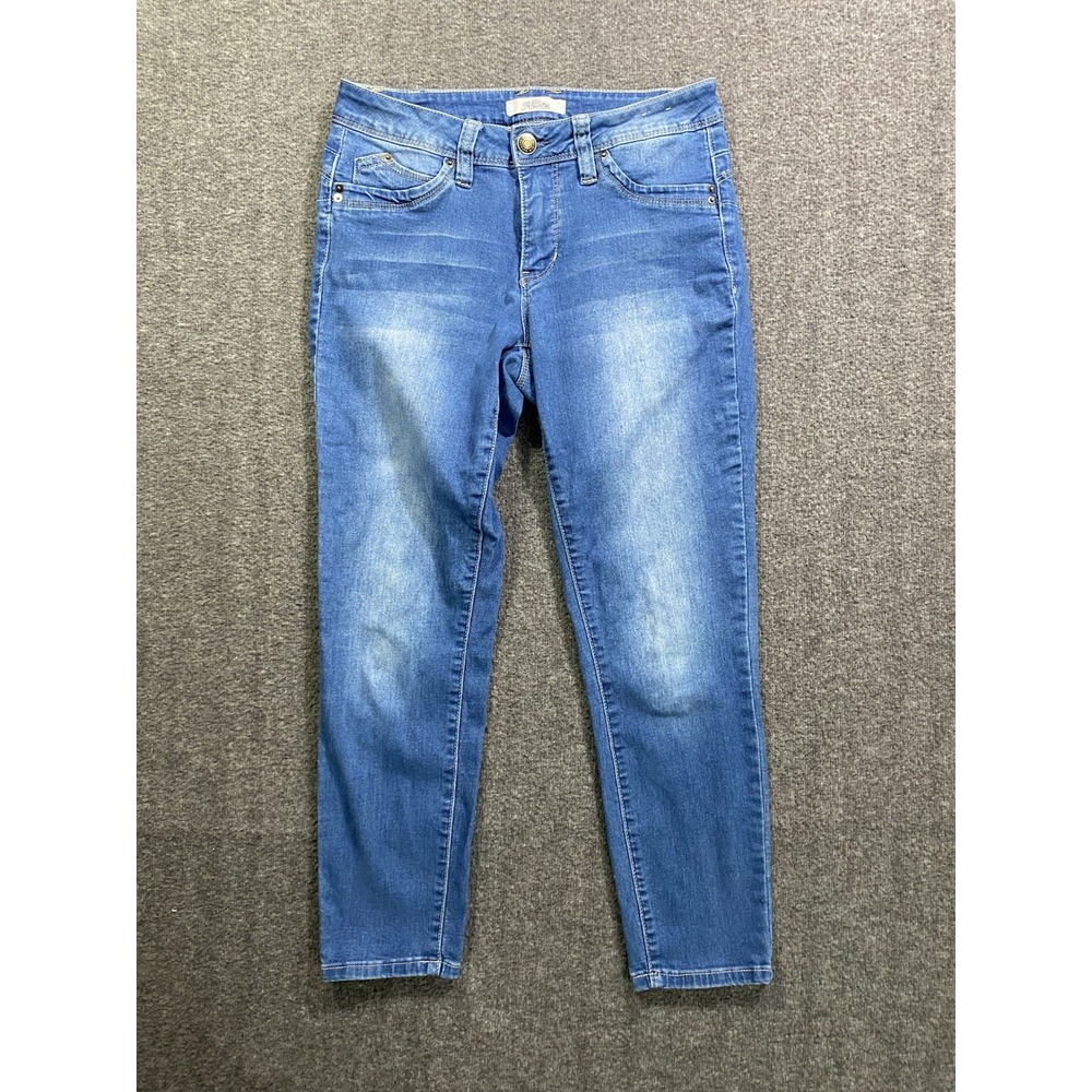 Royalty For Me Mid Rise Skinny Blue Jean Womens Size 6P